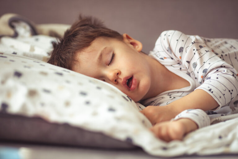 a 2-Year-Old napping